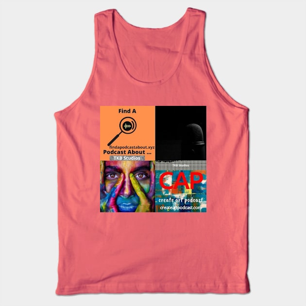 FAPA CAP Mashup Tank Top by Find A Podcast About